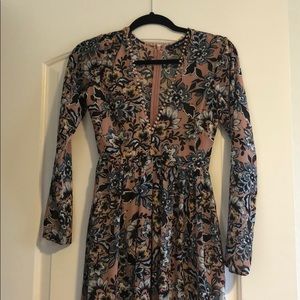 For Love & Lemons bodysuit Maxi dress